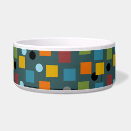 Tigela Pet Bowl Cerâmico - Moderno do século Médio 1.3