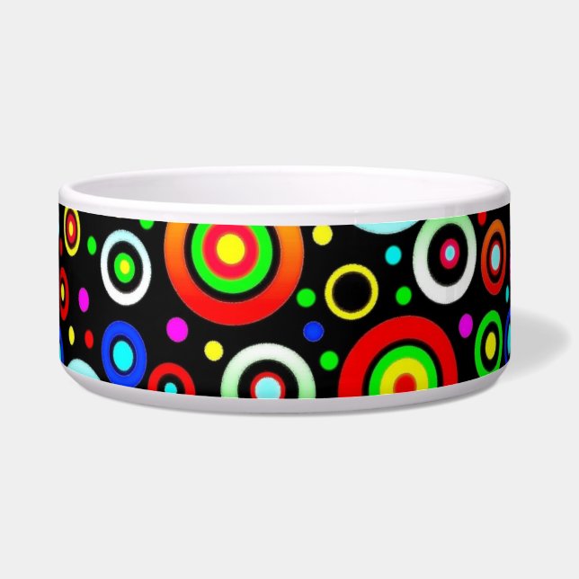 Tigela Pet Bowl Círculos (Frente)
