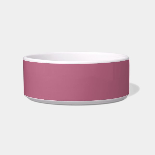 Tigela Pet Bowl com Fundo Rosa Mauve (Frente)