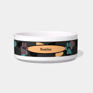 Tigela Pet Bowl com Padrões Personalizados e Bonitos