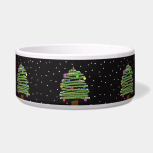 Tigela Pet Bowl da Árvore de Natal