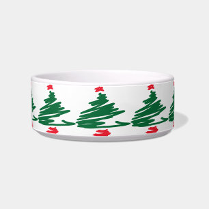 Tigela Pet Bowl da Árvore de Natal