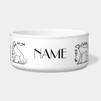 Tigela Pet Bowl de Cães Egípcios