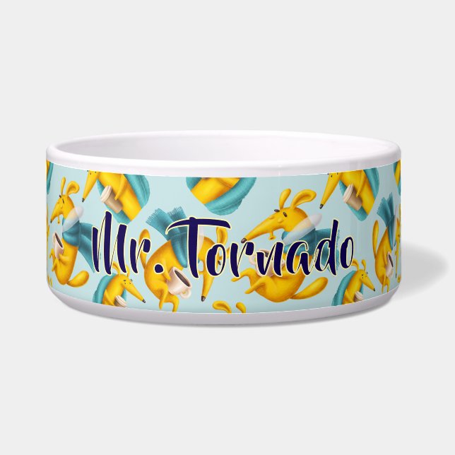 Tigela Pet Bowl de Cerâmica Personalizada (Frente)