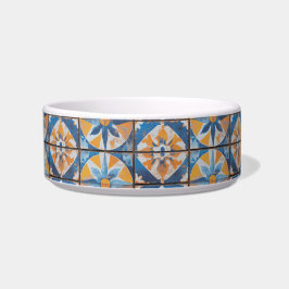 Tigela Pet Bowl, de cerâmica russa mediterrânica