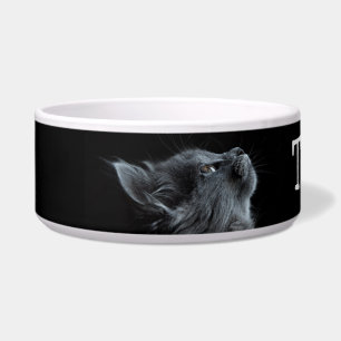 Tigela Pet Bowl de Cinza de Gato de Corte Personalizada