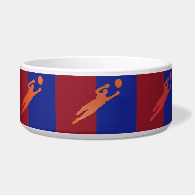 Tigela Pet Bowl de Futebol (Frente)
