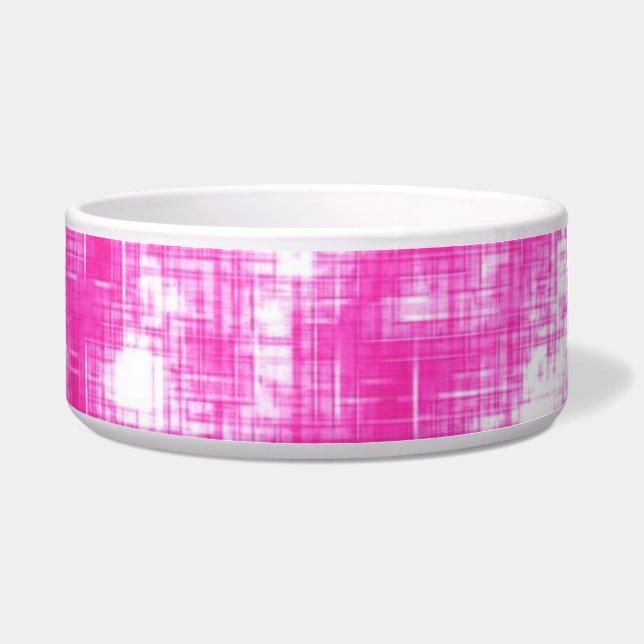 Tigela Pet Bowl, de Grundge Rosa (Frente)