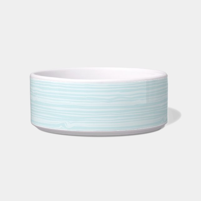 Tigela Pet Bowl de Padrão Azul (Direita)