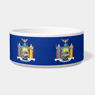 Tigela Pet Bowl de Sinalizador do Estado de Nova Iorque