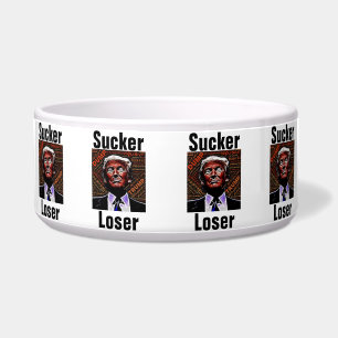 Tigela Pet Bowl de Sucker/Perdedor