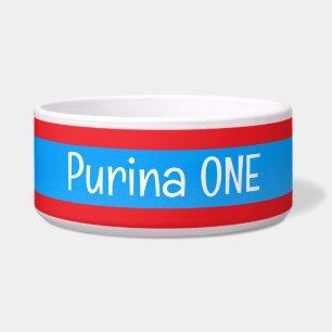 Tigela Pet Bowl do Céu Azul com Texto PURINA ONE