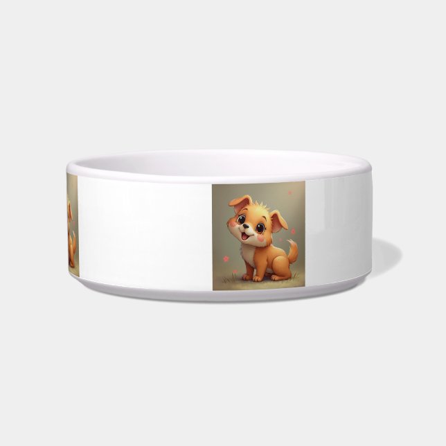 Tigela Pet Bowl fofo (Frente)