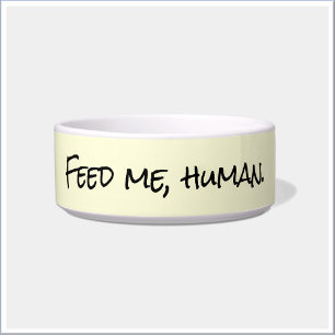 Tigela Pet Bowl Humorístico