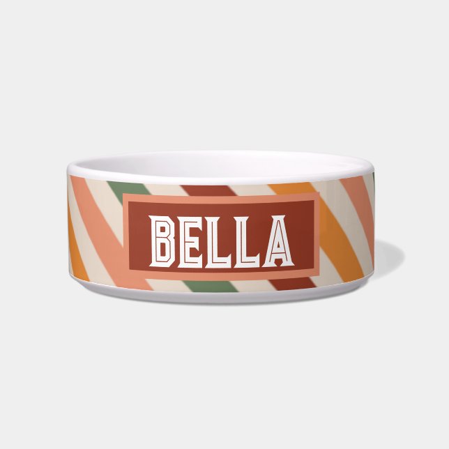 Tigela Pet Bowl Personalizado com Nome (Frente)