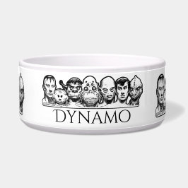 Tigela Pet Bowl Personalizado de Cerâmica Sci-Fi