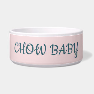 Tigela Pet Bowl - Pet Bowl - BABY Rosa Personalizado
