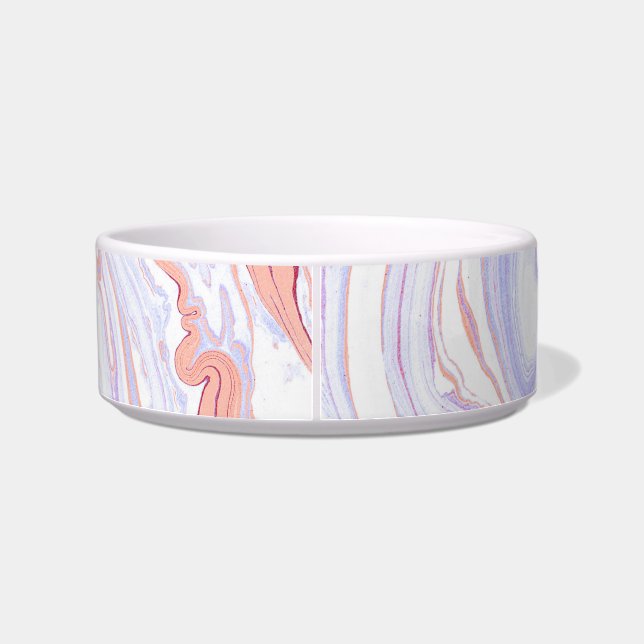 Tigela Pet Bowl Psychedelic Funky Personalizado (Traseira)