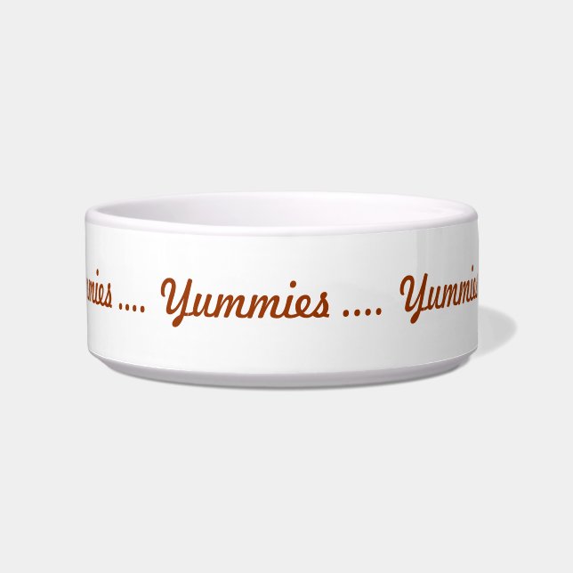 Tigela Pet Bowl - Yummies (Frente)