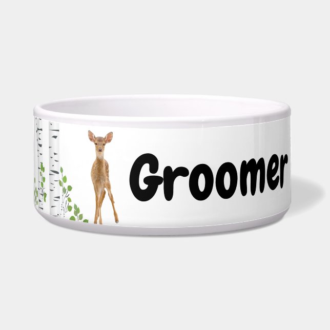 Tigela Pet Bowls Personalizados - Floresta de Porco (Frente)