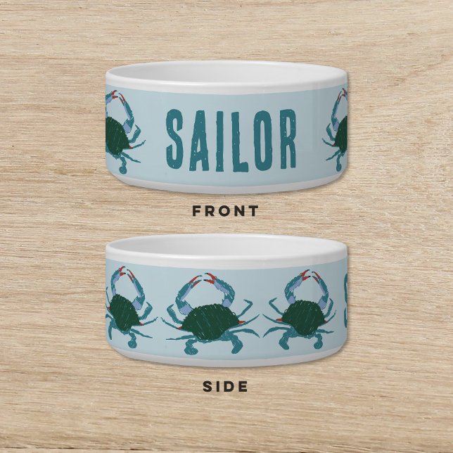 Tigela Pet de Cachorro Azul (Criador carregado)