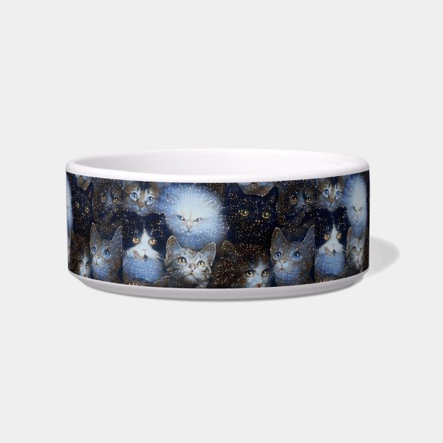 Tigela Pet de Gatos Sparkle (Frente)
