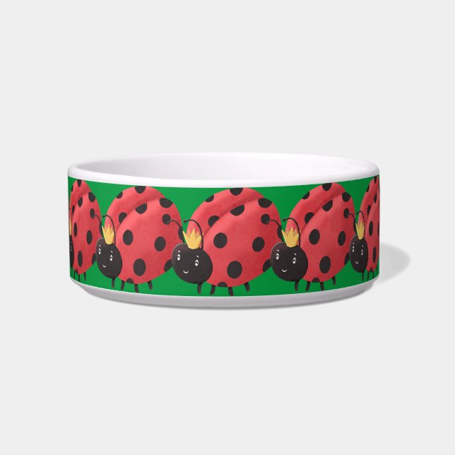 Tigela Pet Ladybug (Frente)