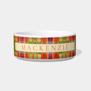 Tigela PET LOVE Cerâmica Pet Bowl / Mac Rae Tartan
