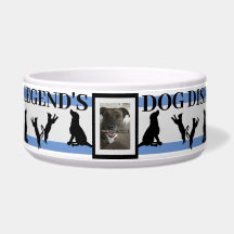Pet Photo and Name Bowl personalizado