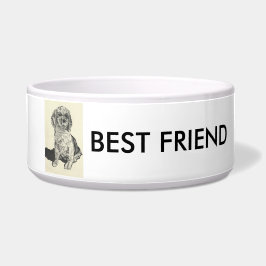 Tigela Pets Bowl - Melhor Amigo do Cocker Spaniel