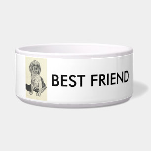 Tigela Pets Bowl - Melhor Amigo do Cocker Spaniel