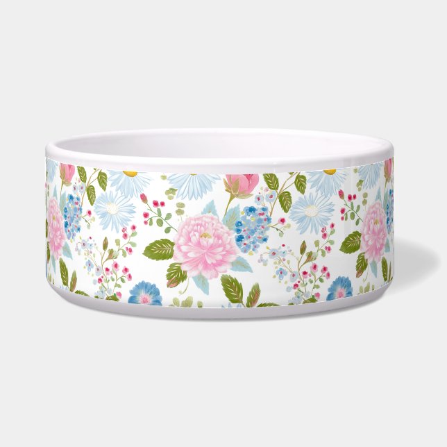 Tigela Pink Peonies Pattern  (Frente)