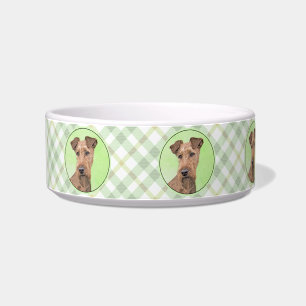 Tigela Pintura de Terrier irlandesa - Arte de Cão Origin