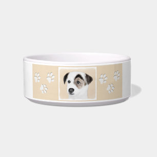 Tigela Pintura do Parson Jack Russell Terrier - Arte Cani
