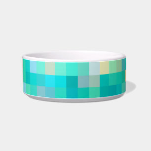 Tigela Pixel Art Multicolor Patterno