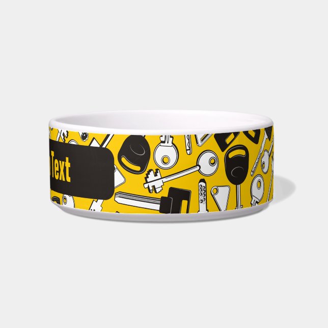 Tigela Plano de Fundo do Conjunto de Chaves (Direita)