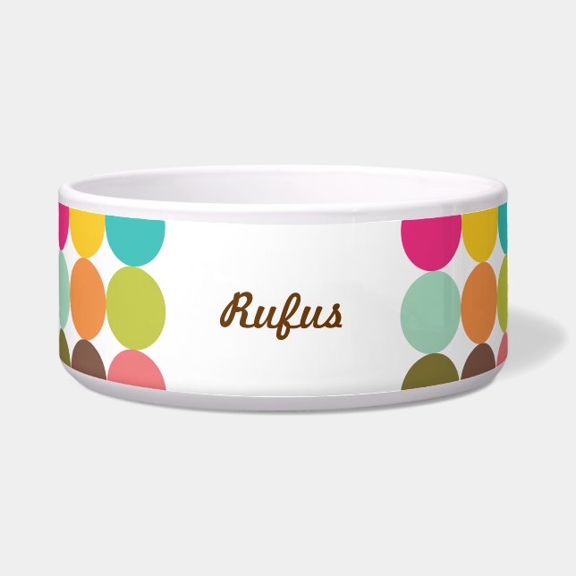 Tigela Plato para mascota Perro (Frente)