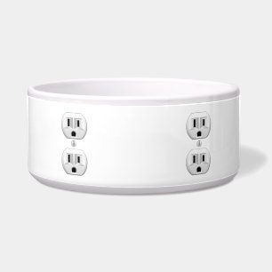 Tigela Plug-elétrico Clique para Personalizar Decor de Co