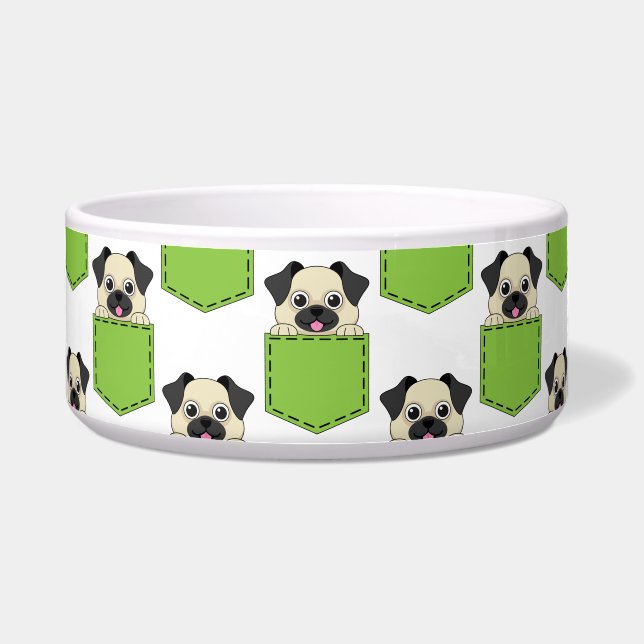 Tigela Pocket Pet Dog Patterno (Frente)