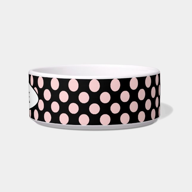 Tigela Polka-Dots Pet Bowl_Cat ou Puppy (Direita)