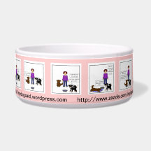 Prato novo do cão dos desenhos animados da piscina