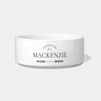 Tigela Presentes Personalizados de Cachorro e Gato com No