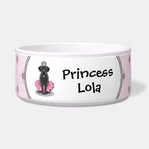Tigela Princesa Cachorro Engraçado Ballet Labrador Retrie