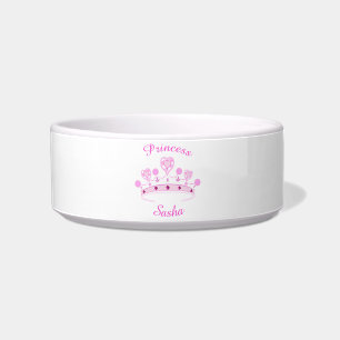 Tigela Princesa Coroa Personalizada