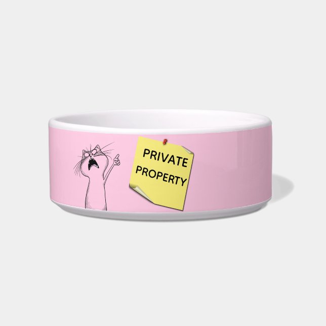 Tigela Propriedade Privada (Frente)