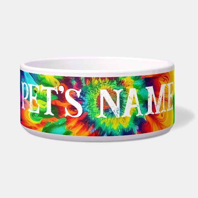 Tigela Psychedelic Tie Dye (Frente)