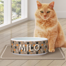 Pumpkin e Gato Preto de Halloween Personalizados e