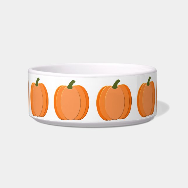 Tigela Pumpkin Neutro De Gênero Laranja Cinto Padrão (Frente)