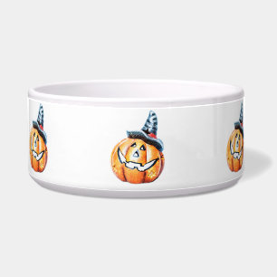 Tigela Pumpkin Pet Bowl do Halloween