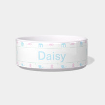 Puppies Pet Bowl de Pastel Personalizados